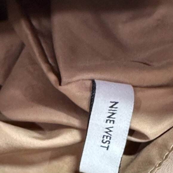 Nine West Peach & White $180 retail Shoulder Bag Handbag EXCELLENT condition - Picture 12 of 16